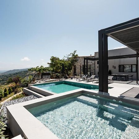 Eumelia Iconic Villa, With Heated Pool & Whirlpool, By Thinkvilla Asi Gonia Exterior photo