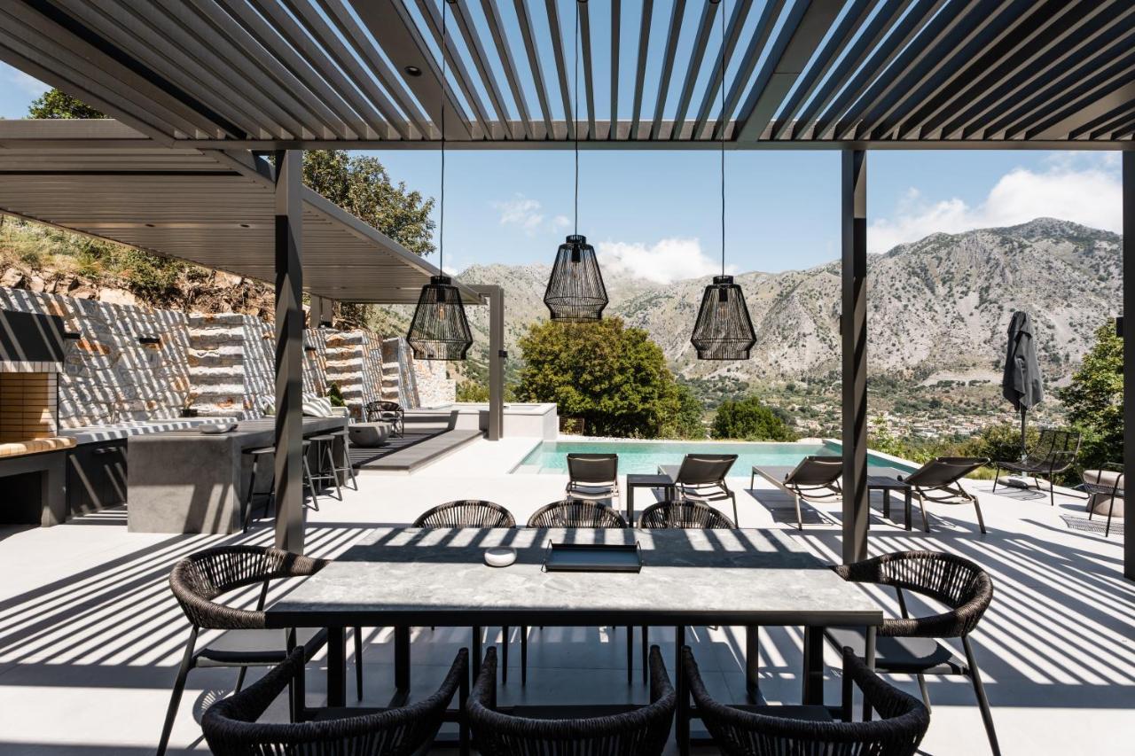 Eumelia Iconic Villa, With Heated Pool & Whirlpool, By Thinkvilla Asi Gonia Exterior photo