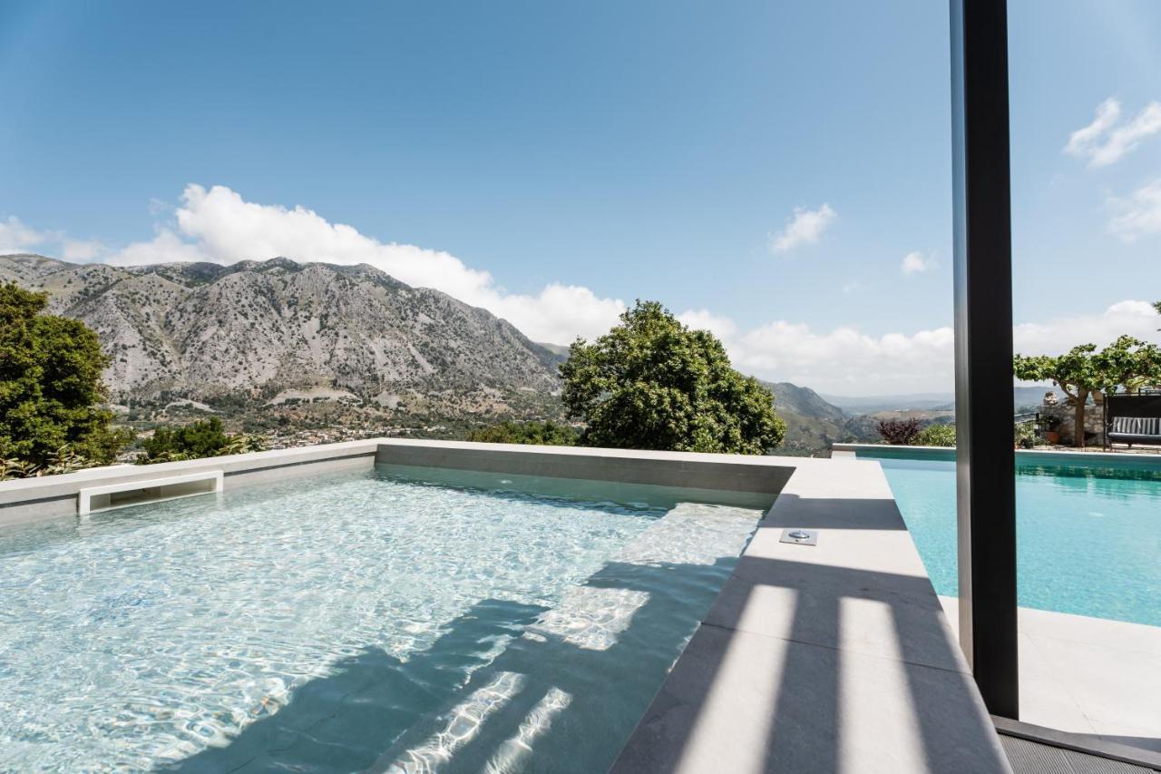 Eumelia Iconic Villa, With Heated Pool & Whirlpool, By Thinkvilla Asi Gonia Exterior photo